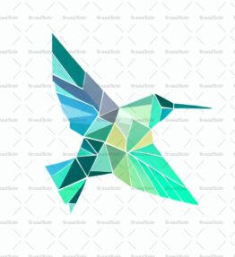 Geometrischer Kolibri